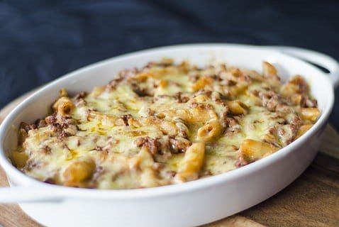 Macarrones con Atún Gratinados