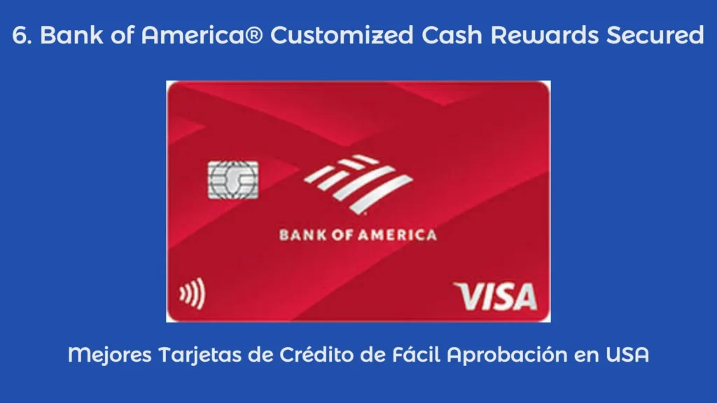 Bank of America® Customized Cash Rewards Secured