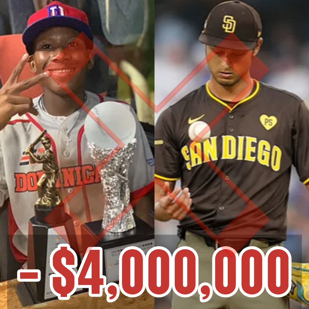 ¡Increíble! Dominicano Mintió sobre su edad y pierde un contrato millonario en MLB