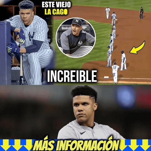 Mira cómo el manager de los Yankees hizo el peor error en la historia de la serie mundial y así lo lamentó Juan Soto