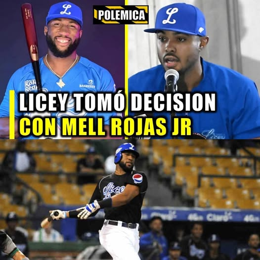 ¡Atención! Licey toma decisión con Mel Rojas para la serie final. ¿Será este el movimiento clave para asegurar la victoria?